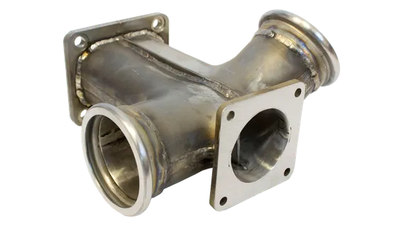 Cessna-401A,-401B,-402A,-402B-–-Exhaust-Header,-LH-–-8026-36---View-A