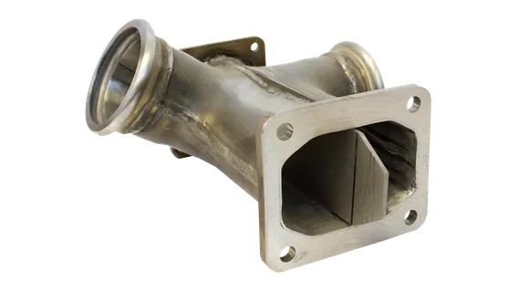 Cessna-401A,-401B,-402A,-402B-–-Exhaust-Header,-LH-–-8026-36---View-B