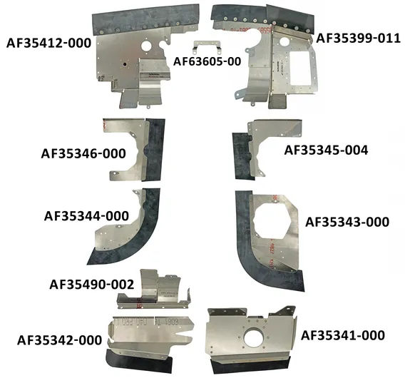 PA28151-BRBK engine baffles