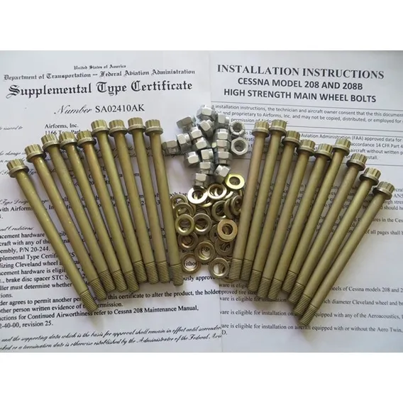 Wheel Bolt Kit STC